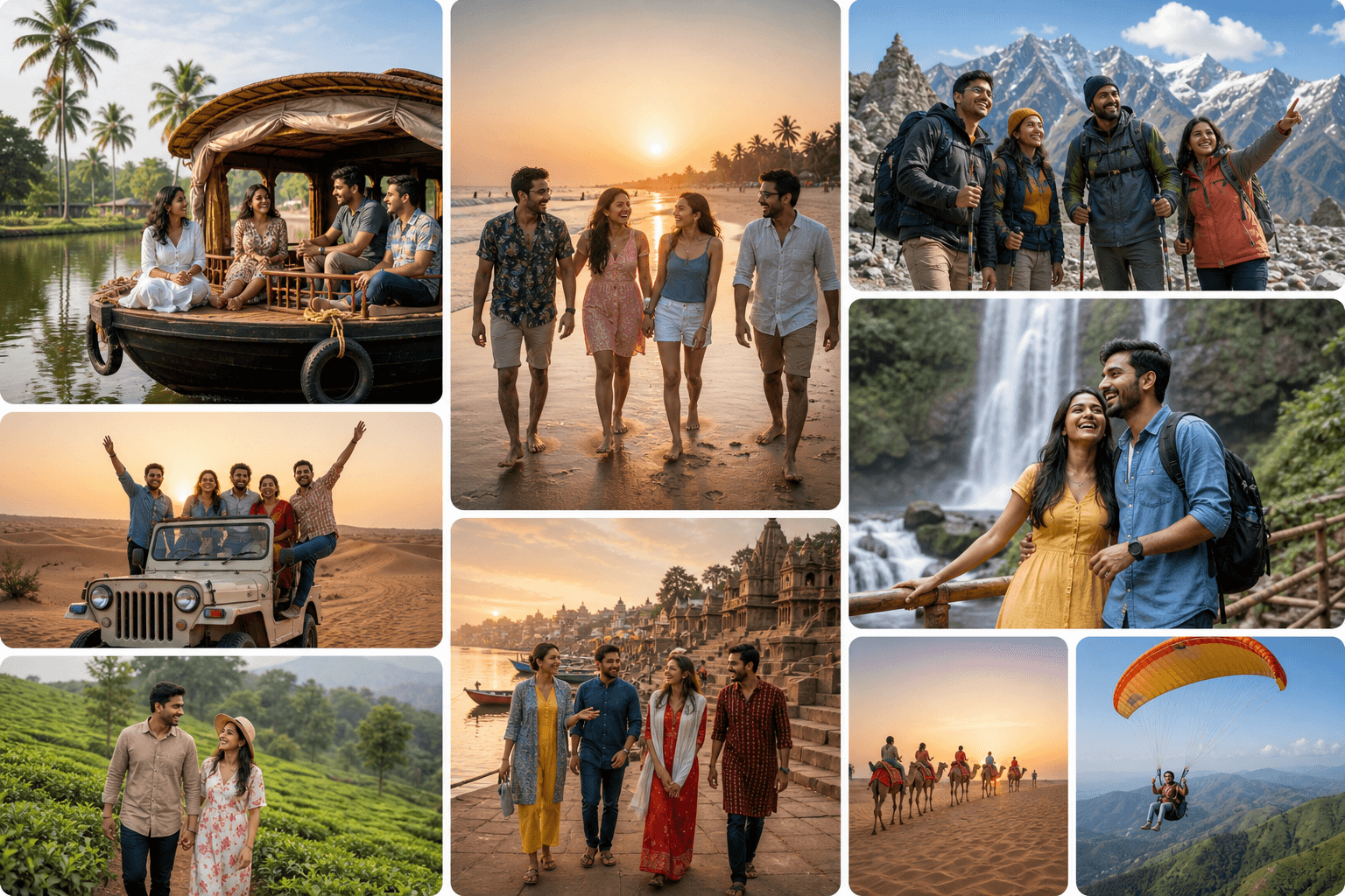 Voibee travelers sharing adventure moments